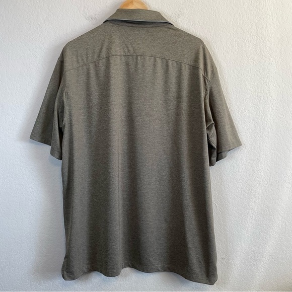 Duluth Trading Green Short Sleeve Pressure Cooker Standard Fit Polo with Pocket - Picture 5 of 8